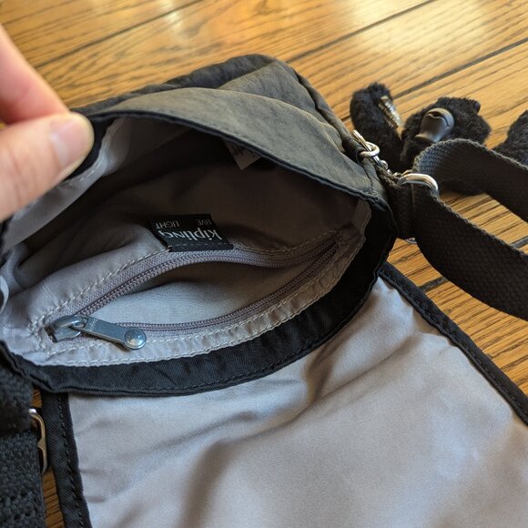 Kipling Sabian Crossbody Mini Bag | Black - Picture 3 of 4